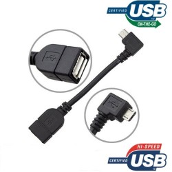 Cable OTG Micro USB B/Male...